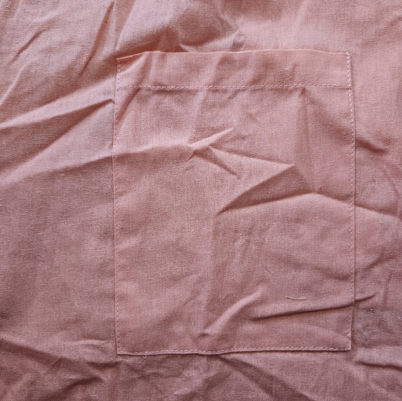 NWT - "An Elegant Woman" Orange Short Sleeve Midi Shirtdress - Size XL - Picture 10 of 13